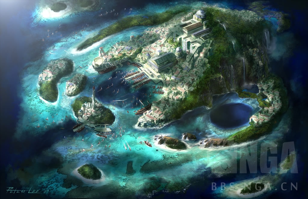 然后暗黑的亚马逊再参考了以上的,斯科沃斯群岛和天堂岛很像 附件