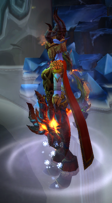 锁甲两套萨满自用幻化冰火两重天