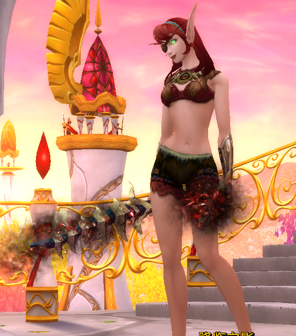 [布甲]就是喜欢穿裤子的小法师 小抹胸 小热裤 过膝袜乱入 新增ms ss