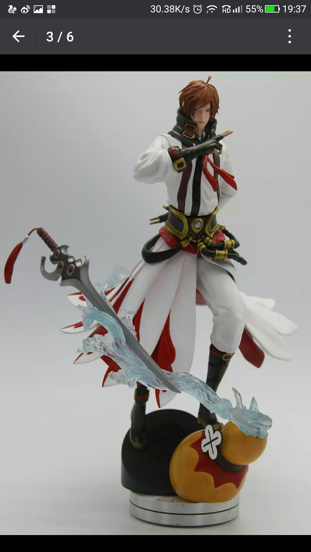 那个官方的李白手办给你们看看