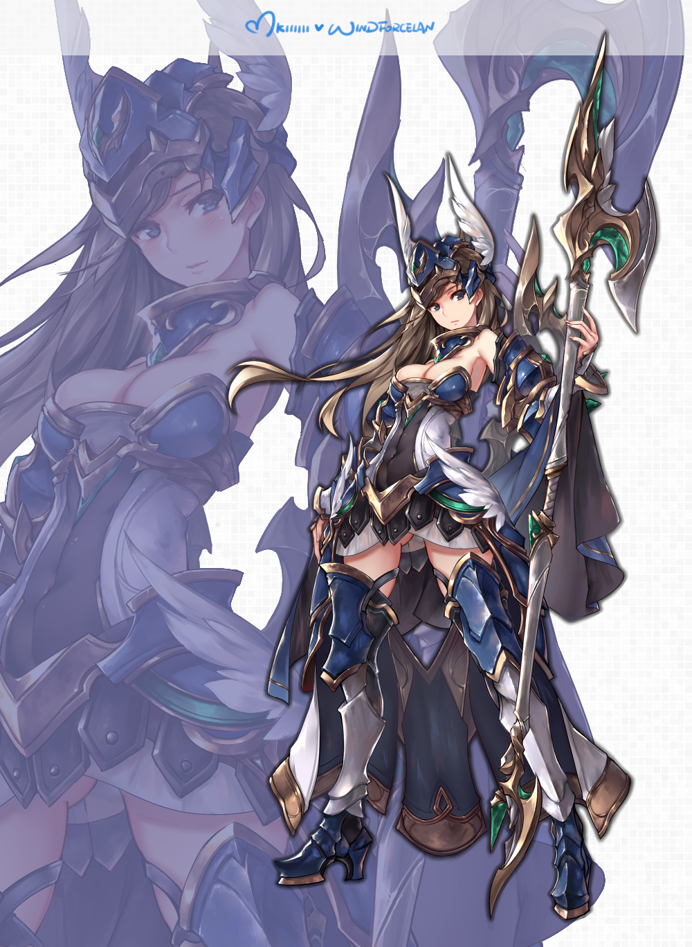 原创风大湿让我来发一下近期的图哦就是最近给一些游戏画的