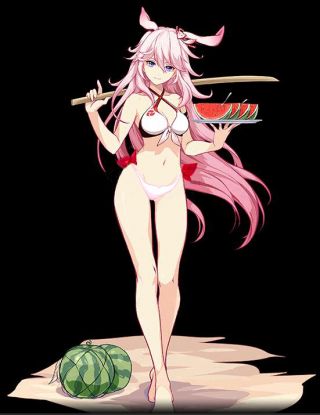 八重樱泳装圣痕真的是好舔啊