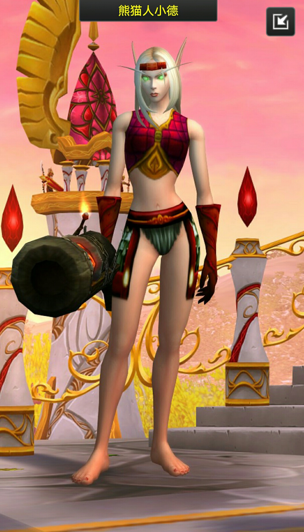 最性感的血精灵猎人幻化是?