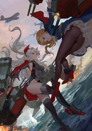 讨论胡德泳装和原画的出入