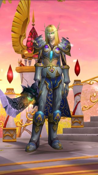 让我来看看你们女血精灵战士的幻化吧