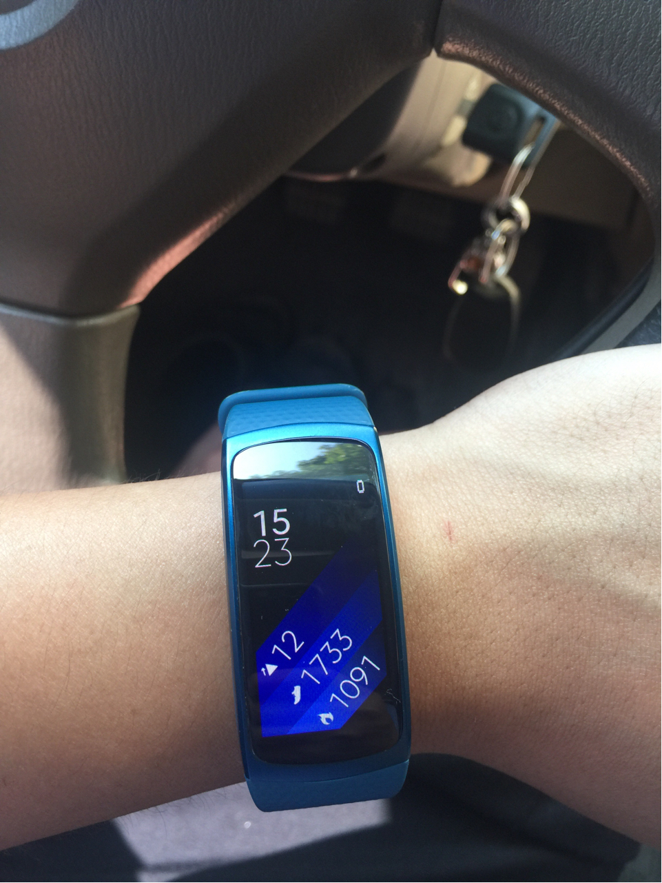 穿戴设备运动手环三星gearfit2美版全套已出
