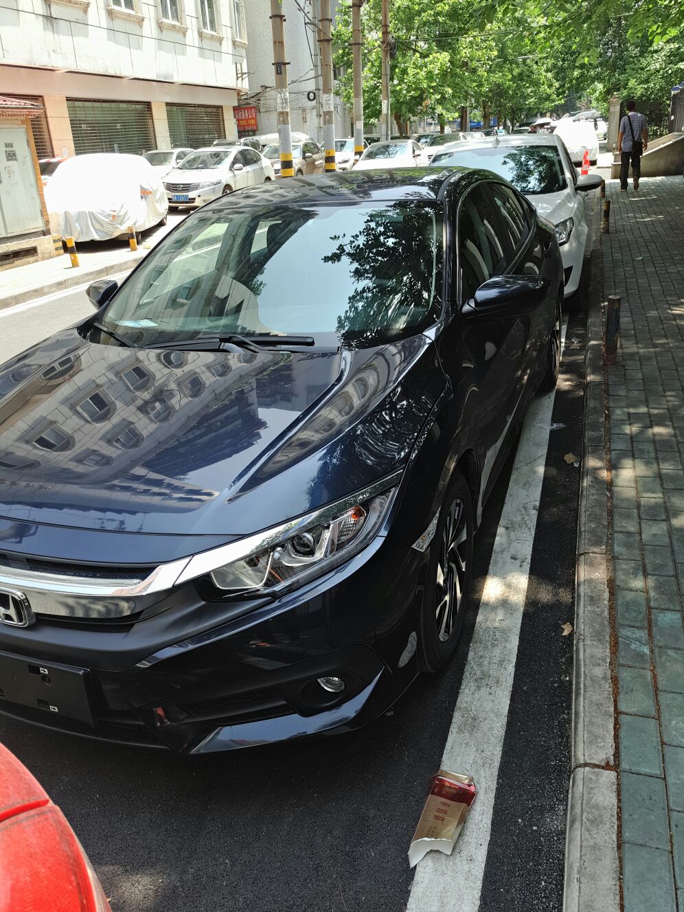 [提车作业]暗金蓝十代思域