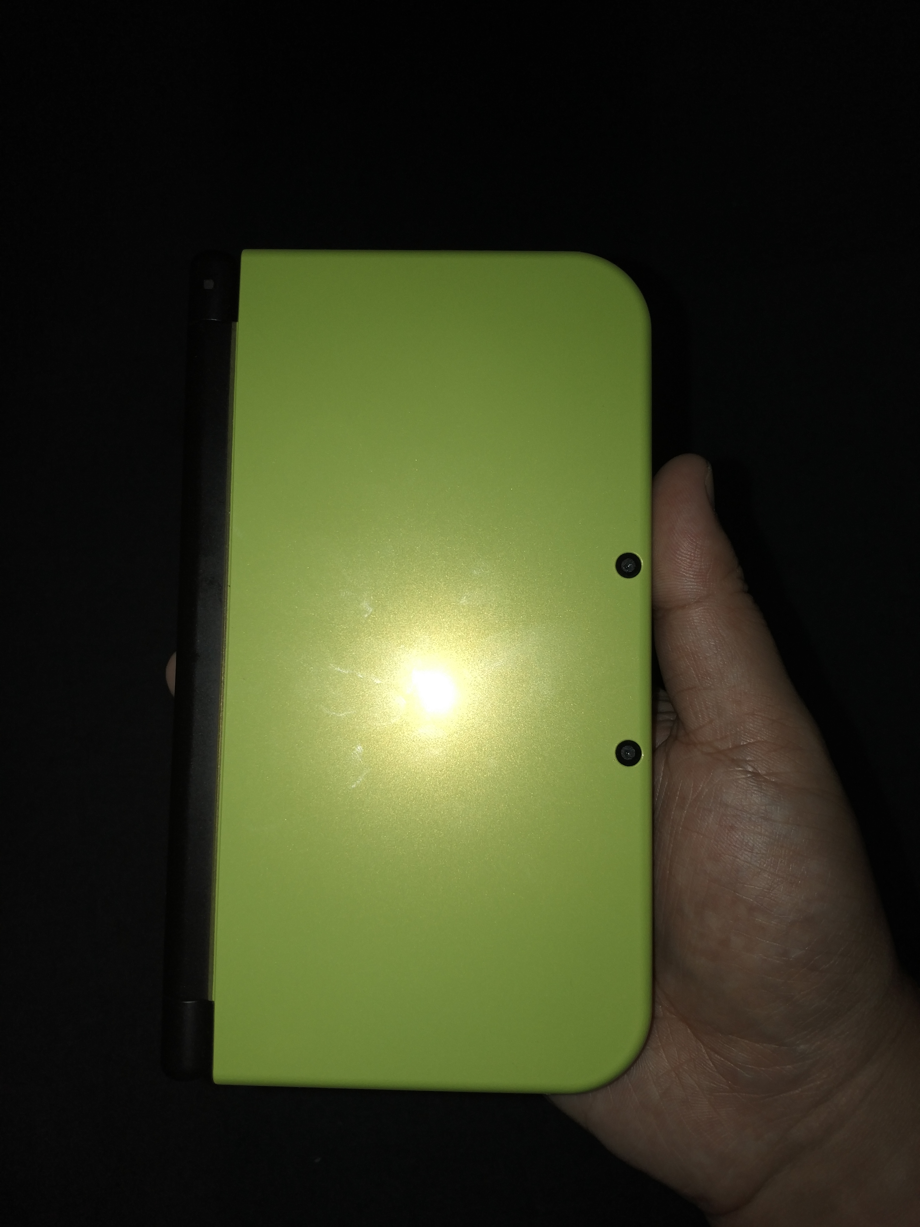 电视游戏主机掌机出绿色new3dsll自用99新a9破解箱说齐全1000包邮