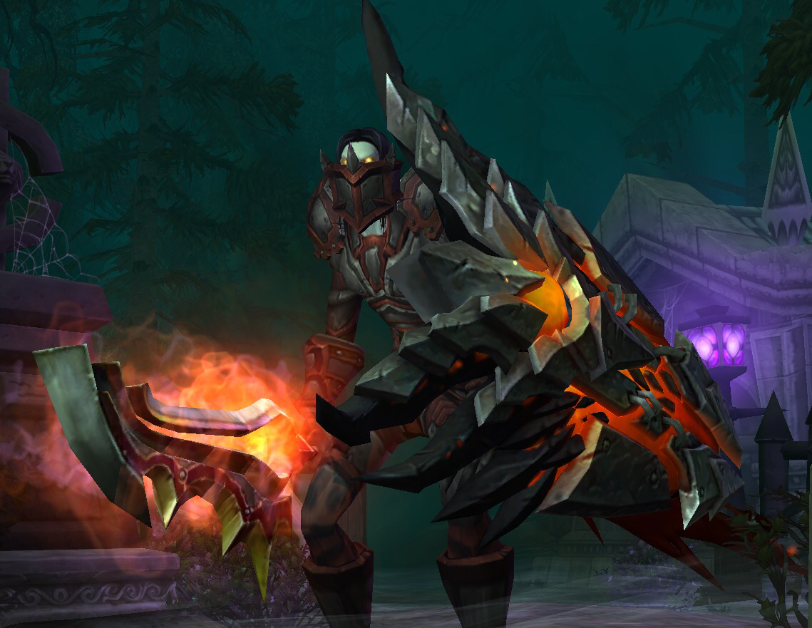 有没有亡灵狂暴战好看的幻化