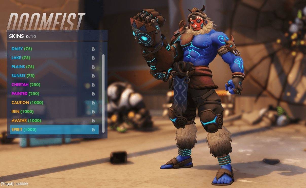 搬运末日铁拳皮肤上架