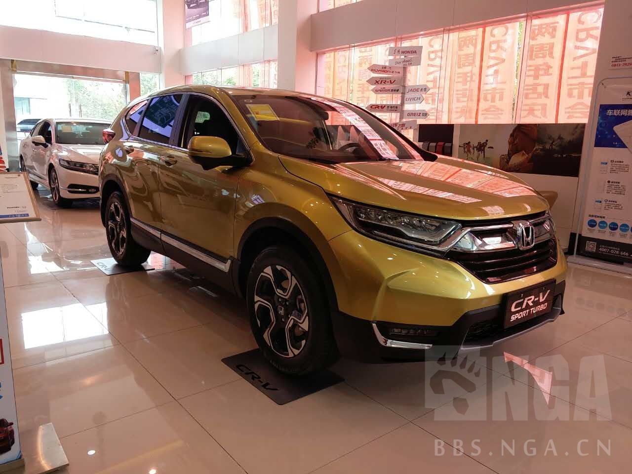 第五代crv订车作业