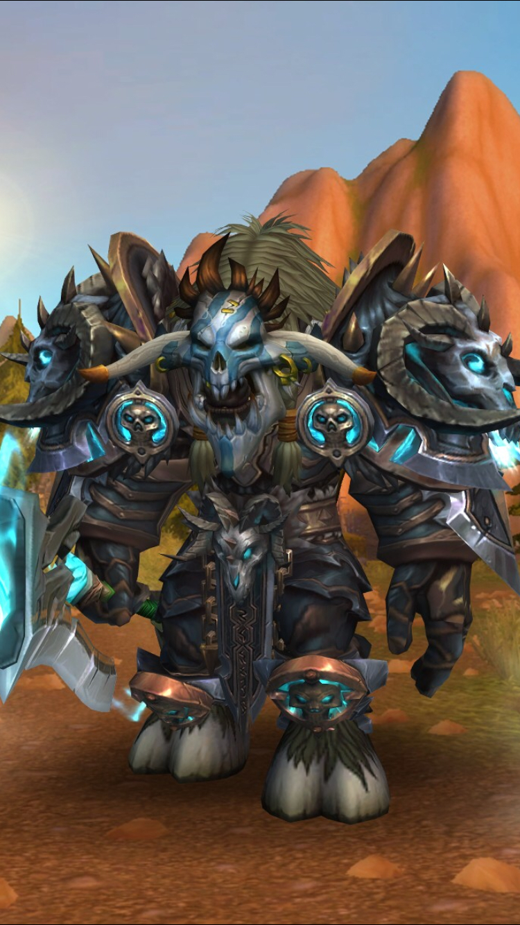 求牛头人战士一套帅气的幻化