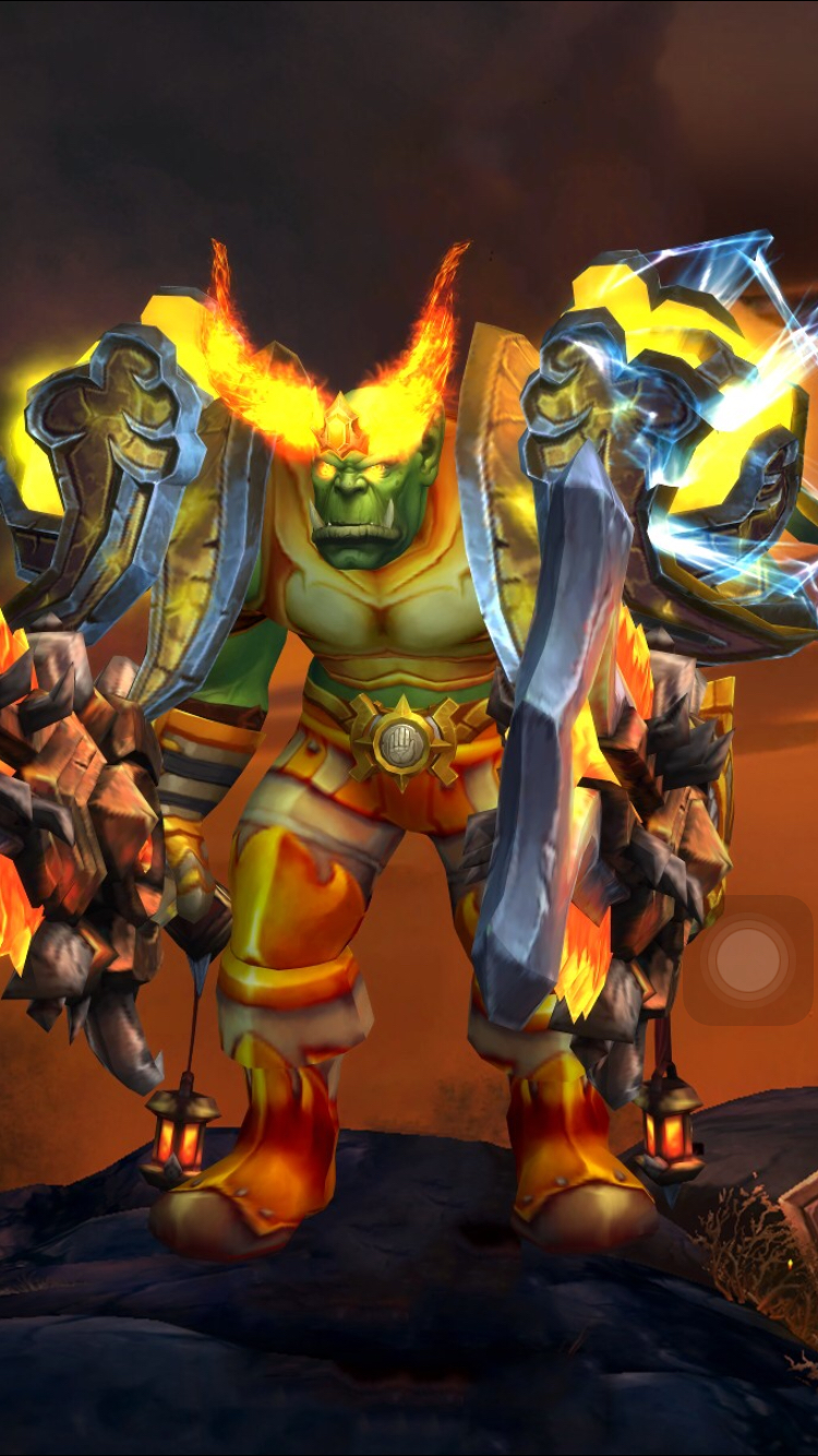 求牛头人战士板甲幻化