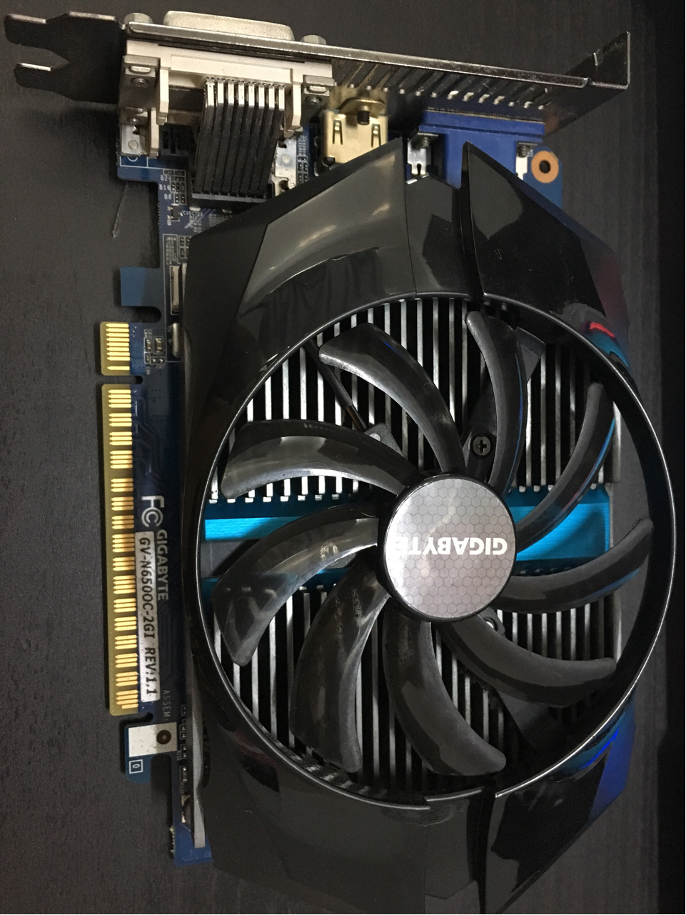 电脑硬件技嘉n650自用卡换新出闲置