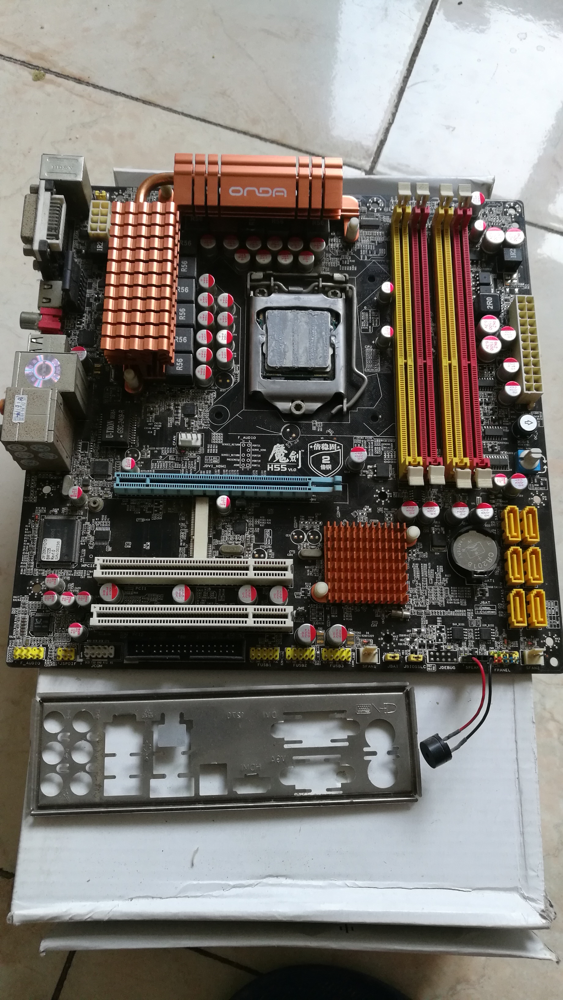 电脑硬件出点过气硬件h55主板ddr3内存