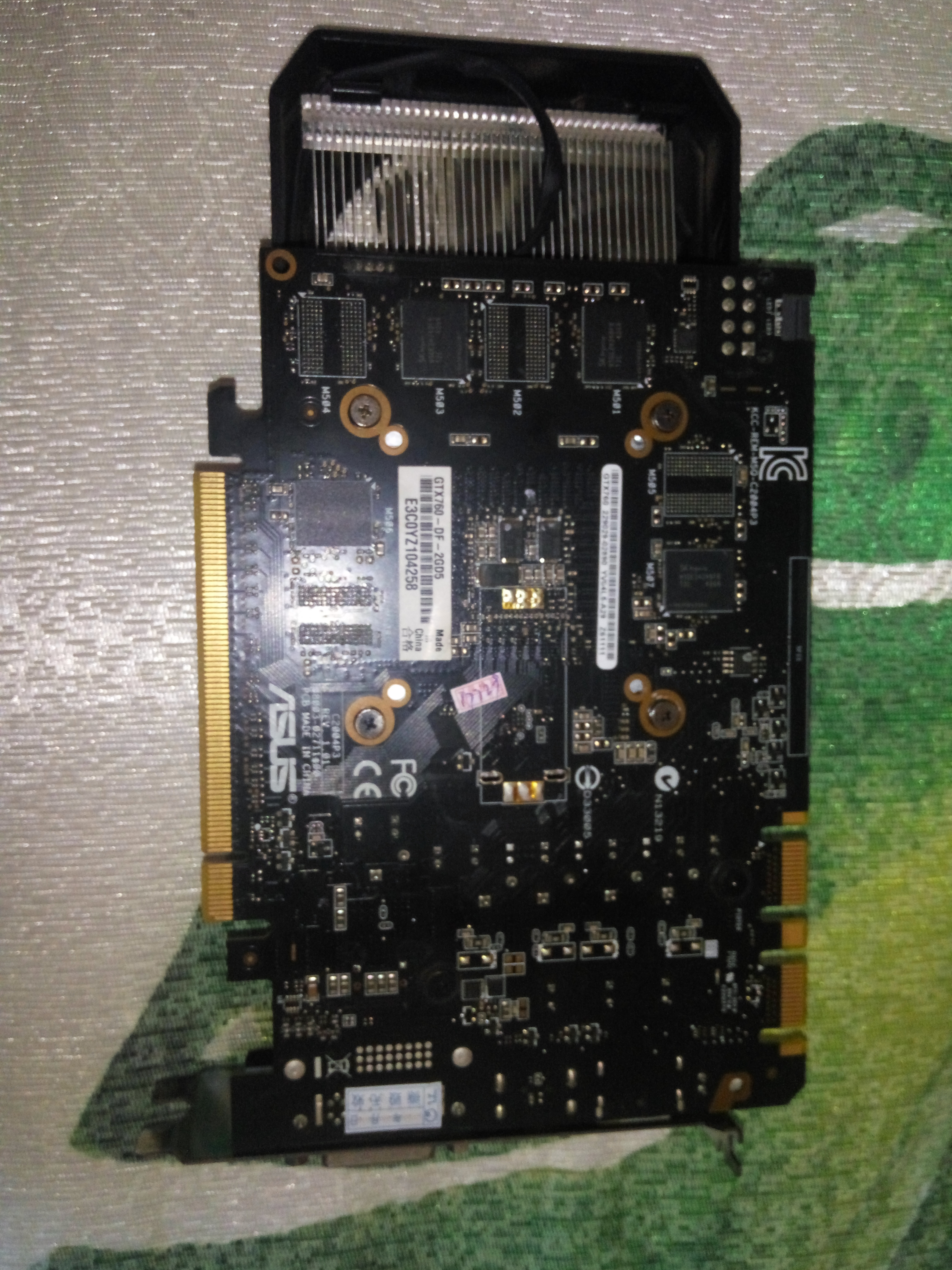 电脑硬件华硕gtx7602g450包顺丰