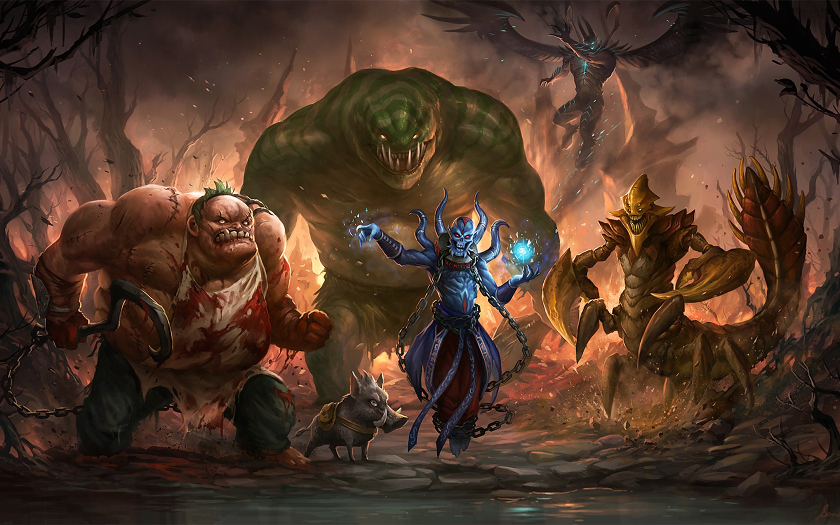 哪位仗义的大侠能帮忙推荐几张屠夫的超清壁纸,不胜感激