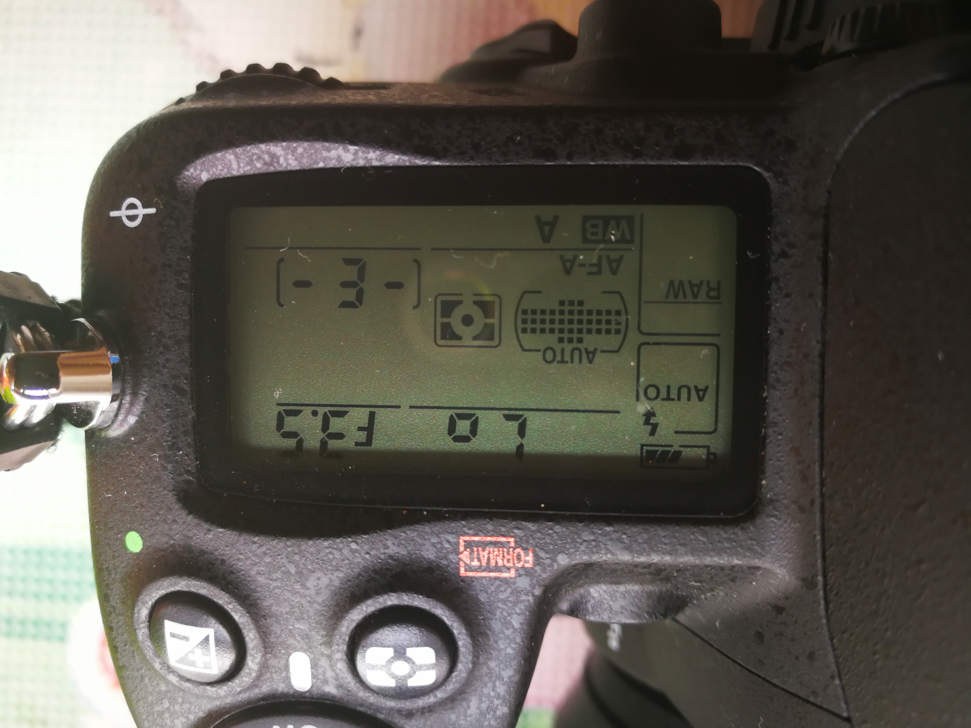 尼康d7000无法拍照肩屏照片求助