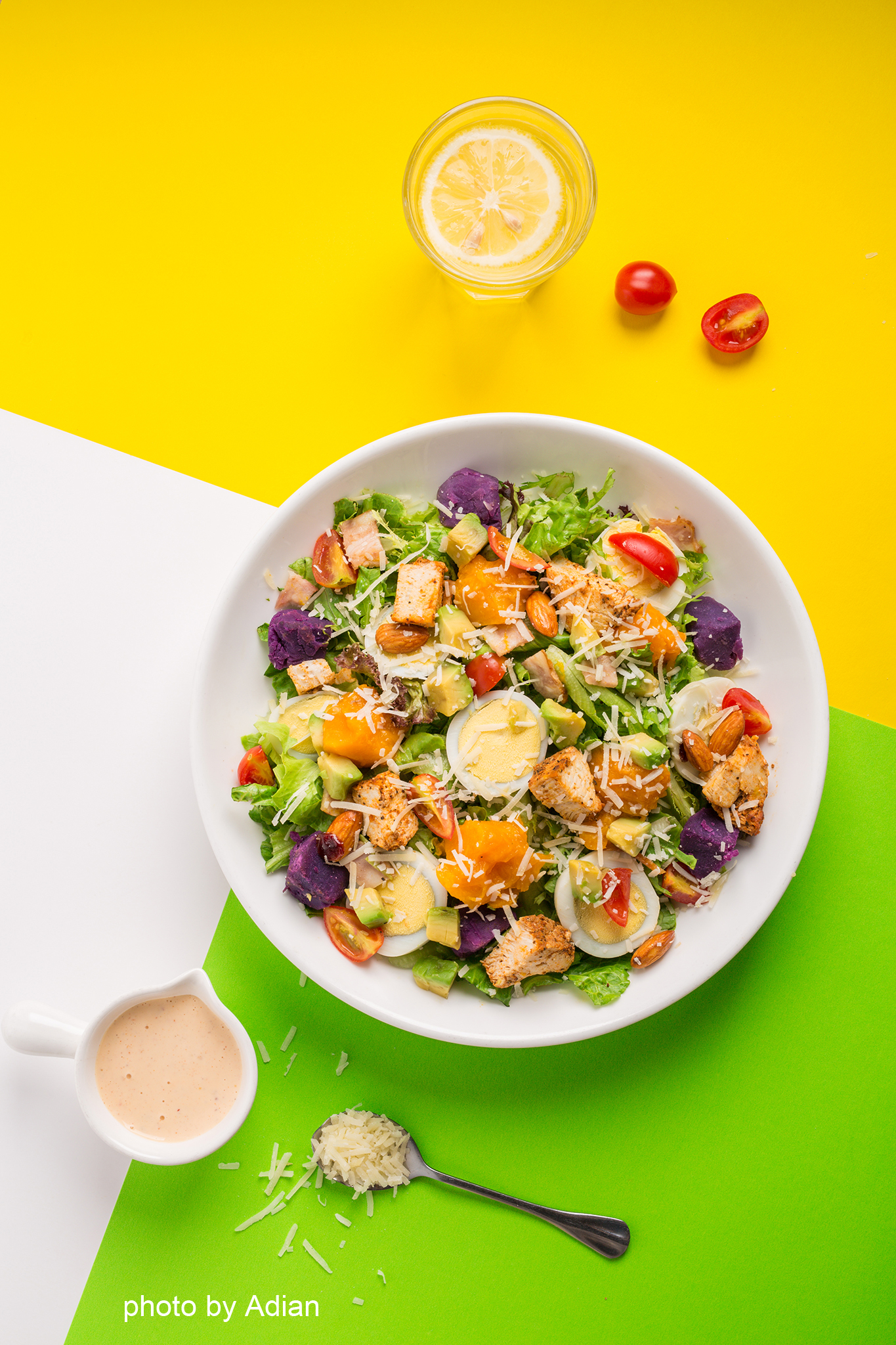 [料理摄影]吃两碗也能减肥的沙拉