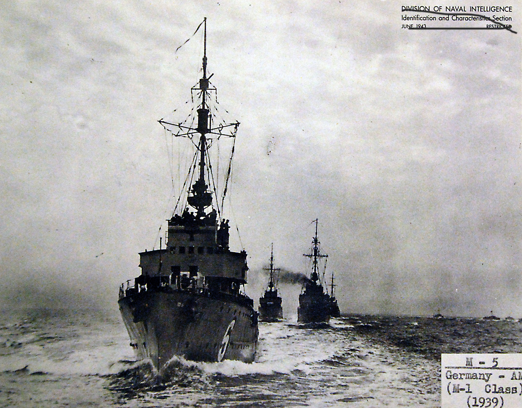 德国1936a型驱逐舰图片