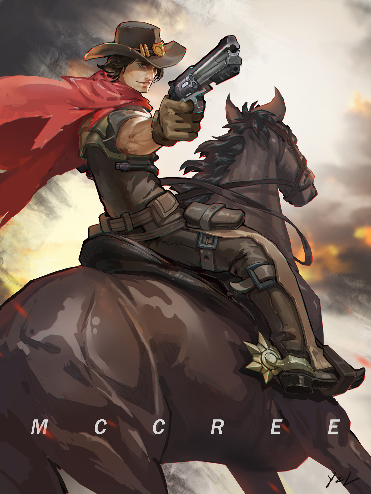 同人创作mccree