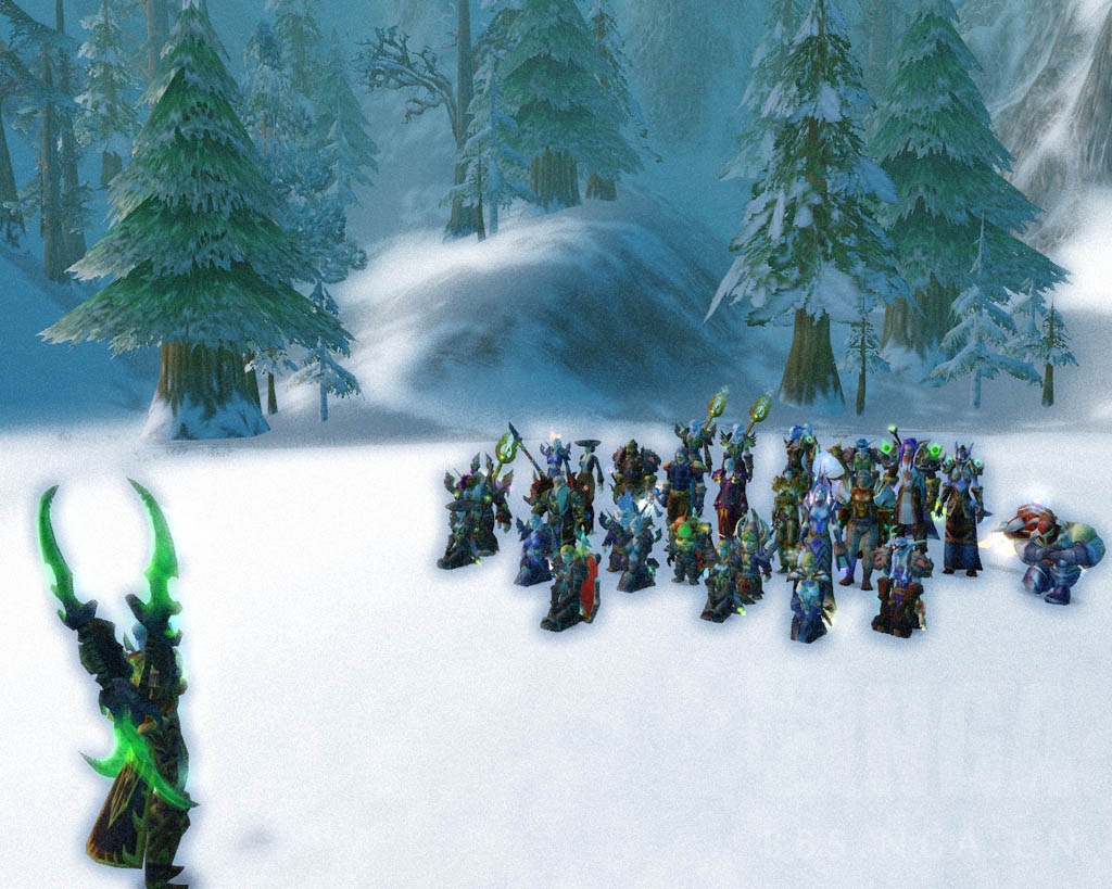 当时作为联盟第二大工会,领到过9c在2005年第一年奖励的魔兽世界员