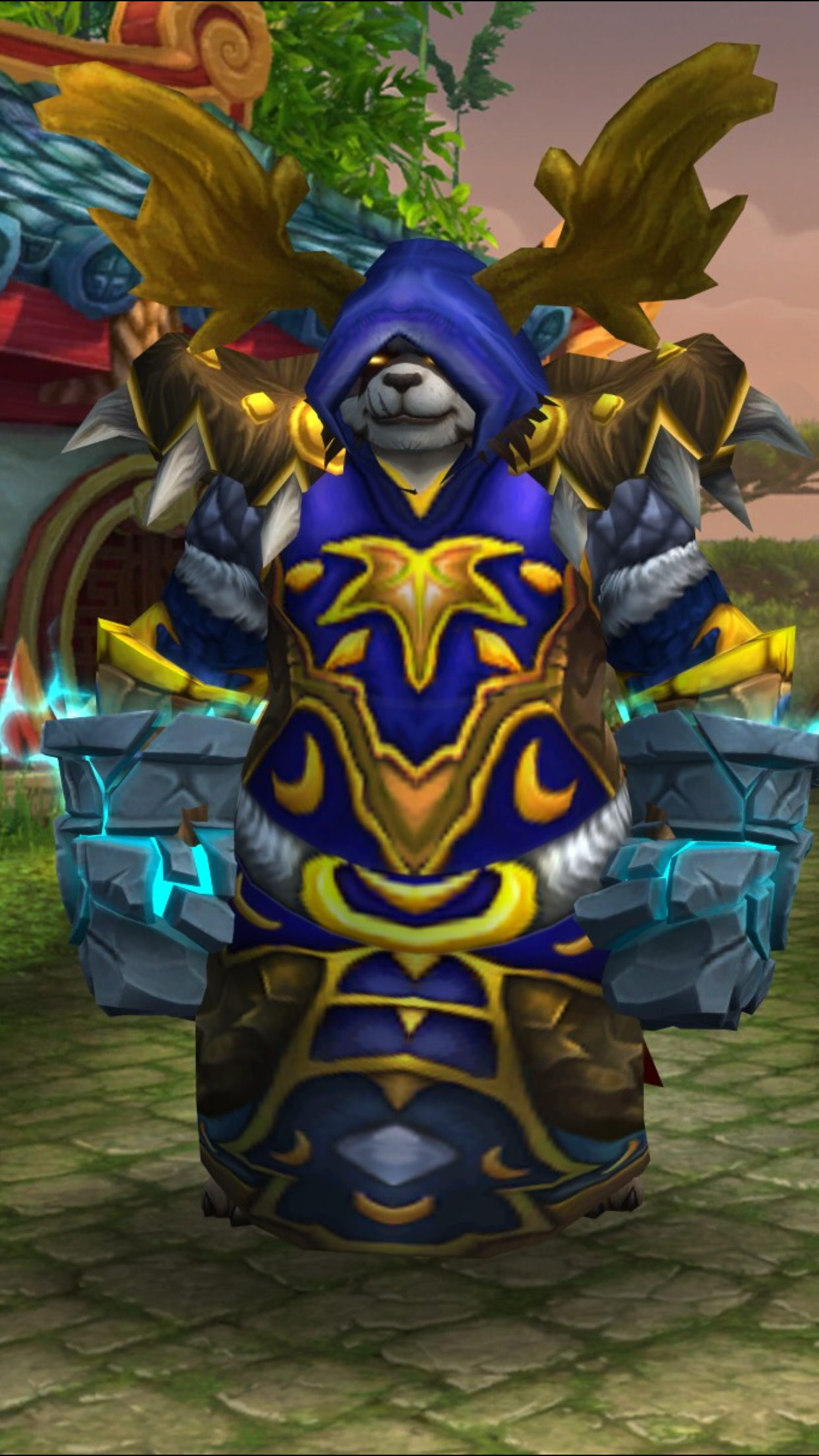 [幻化]如果没有意外,这应该是最帅的熊猫人武僧了(捂脸…)