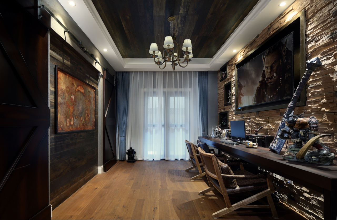 6套t3收藏型zs装修一个魔兽影音游戏书房