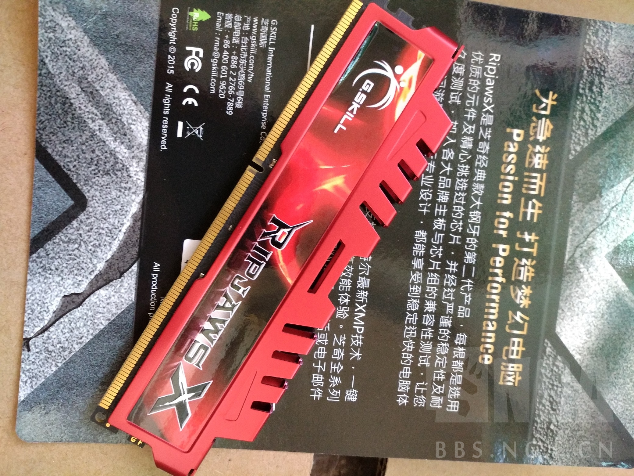 电脑硬件出自用翔升金刚狼gtx750ti芝奇ddr31600频率8g内存金色16g