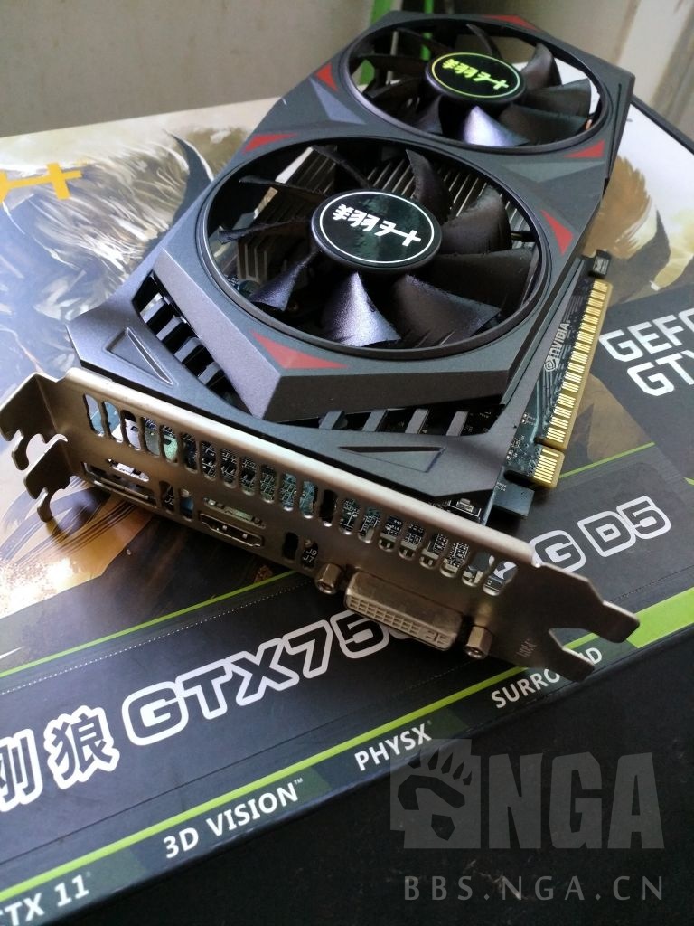 电脑硬件出自用翔升金刚狼gtx750ti芝奇ddr31600频率8g内存金色16g