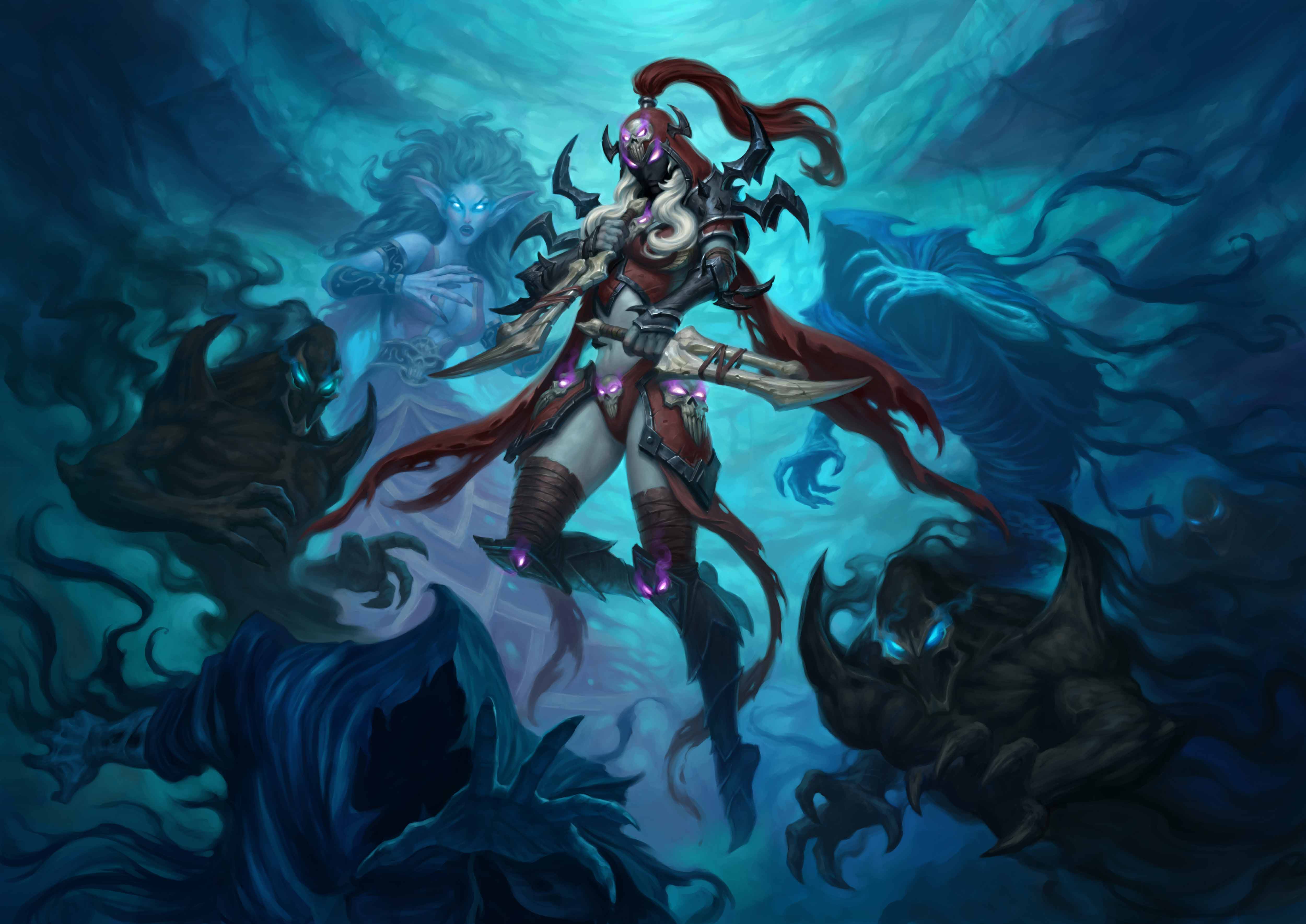 冰封王座的骑士原画欣赏高清主题原画卡牌原画高清大图杀流量8月20日