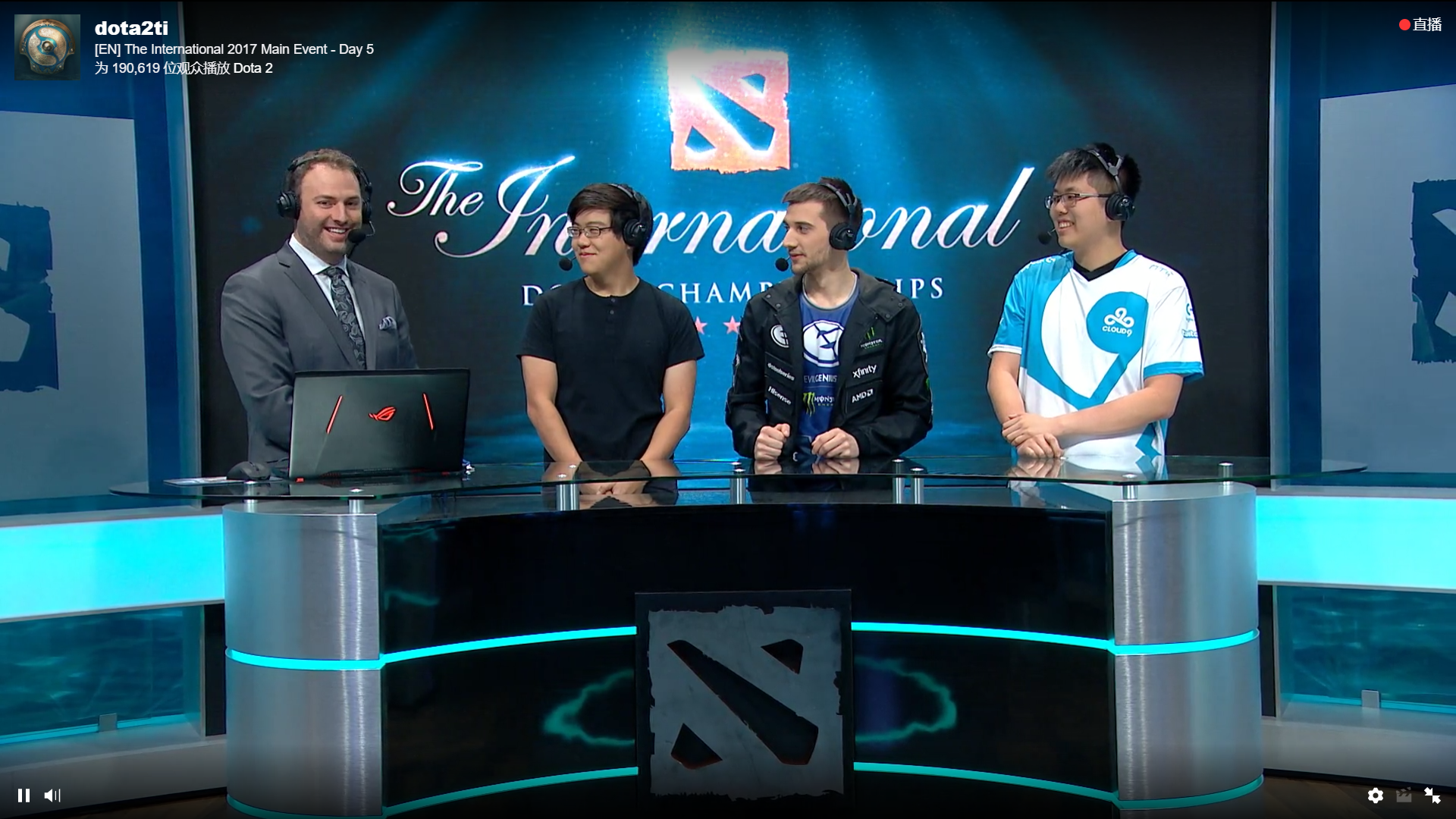 给你们个信息英文解说台