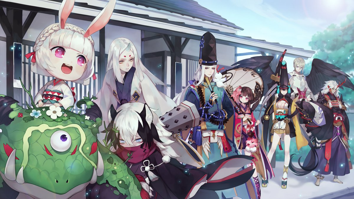 破势水多图预警阴阳师日服官推刊载夏祭同人图作品高清搬运