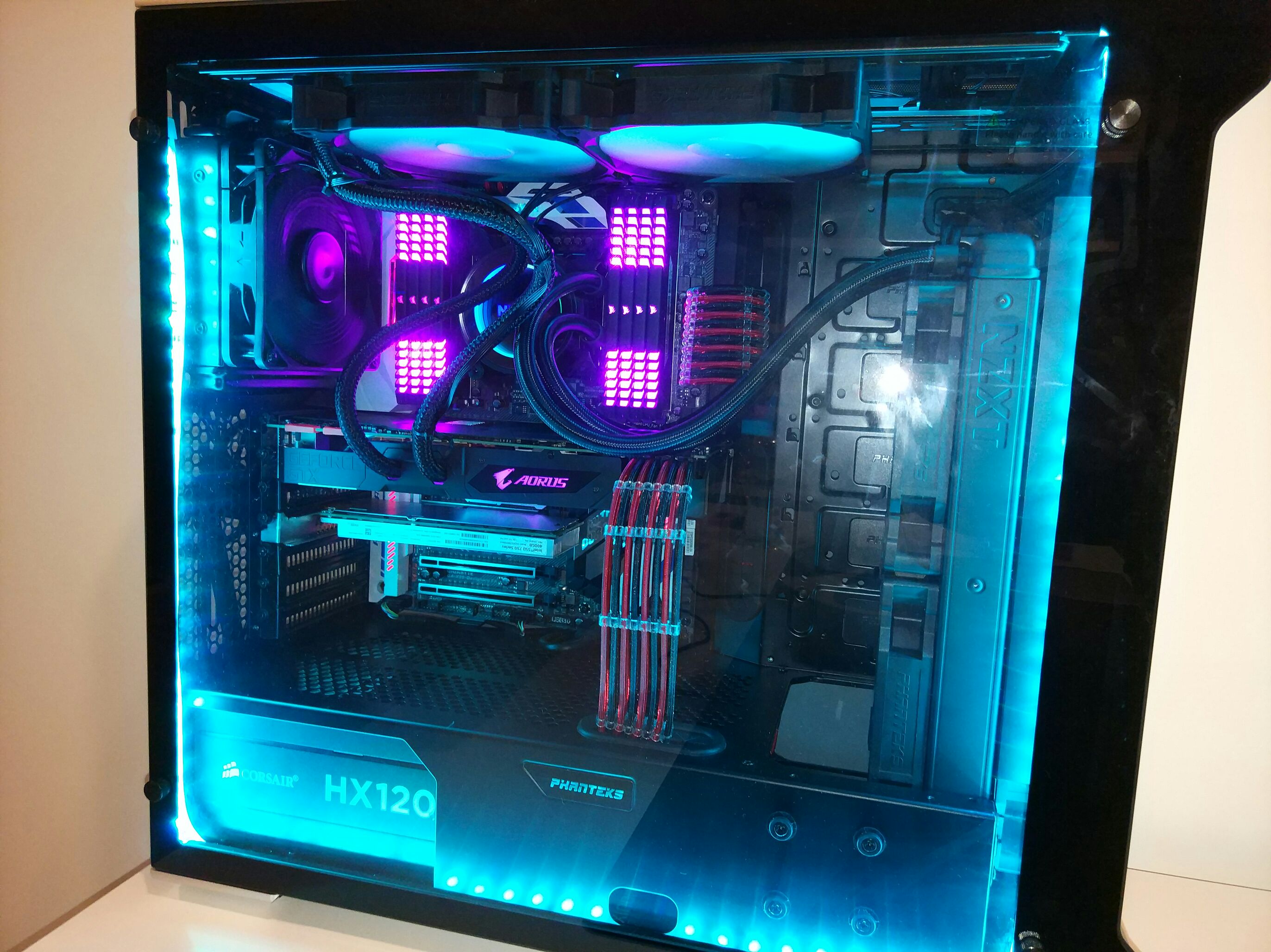 技嘉1080ti waterforce水之力到了,可是.