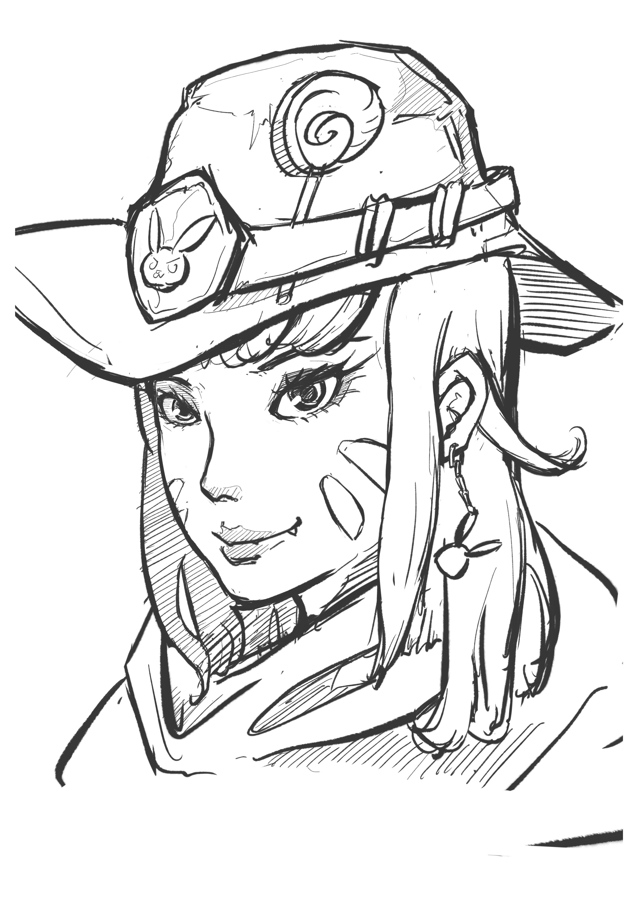 速涂了一张小dva