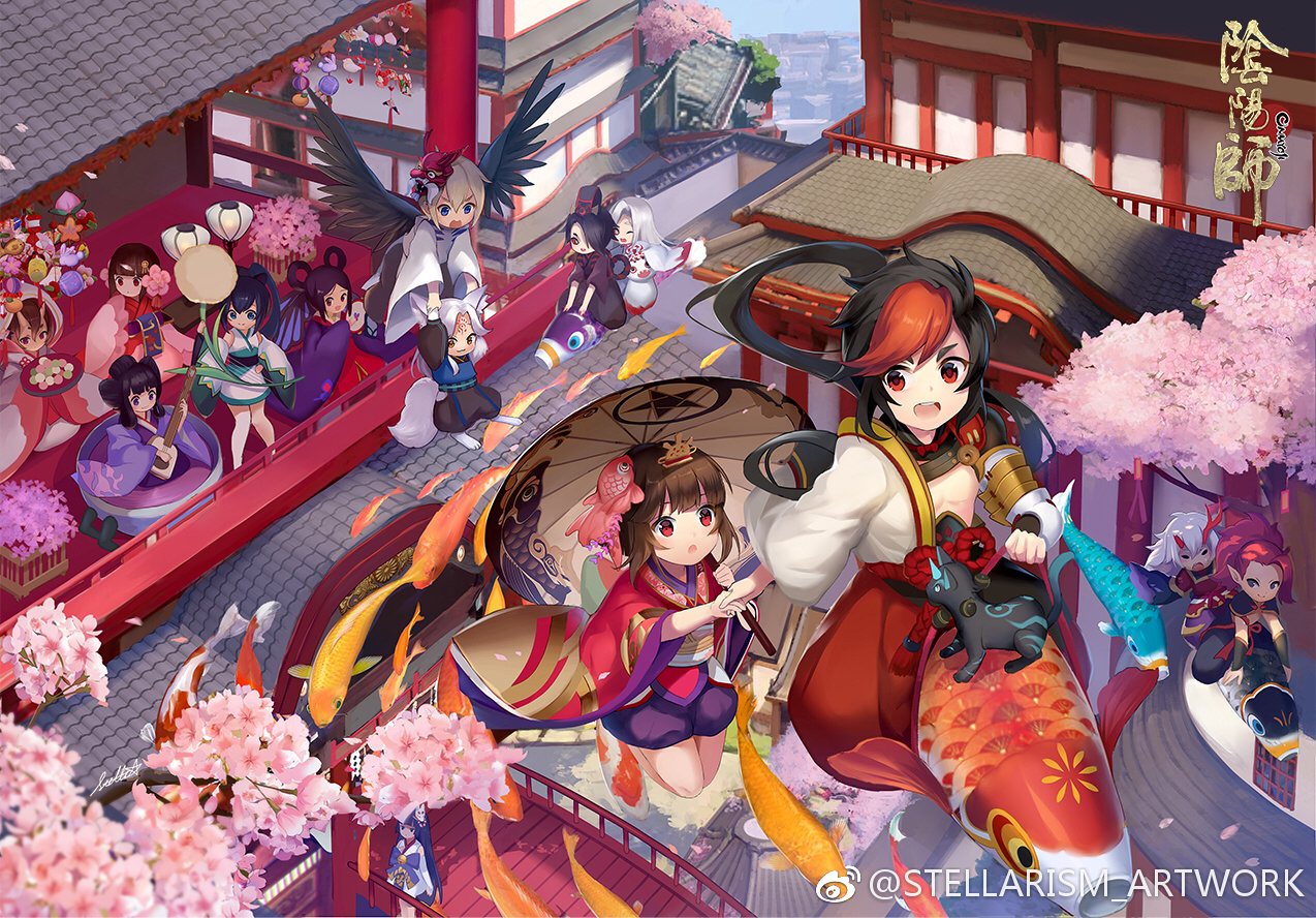 阴阳师loading图带给我灵感