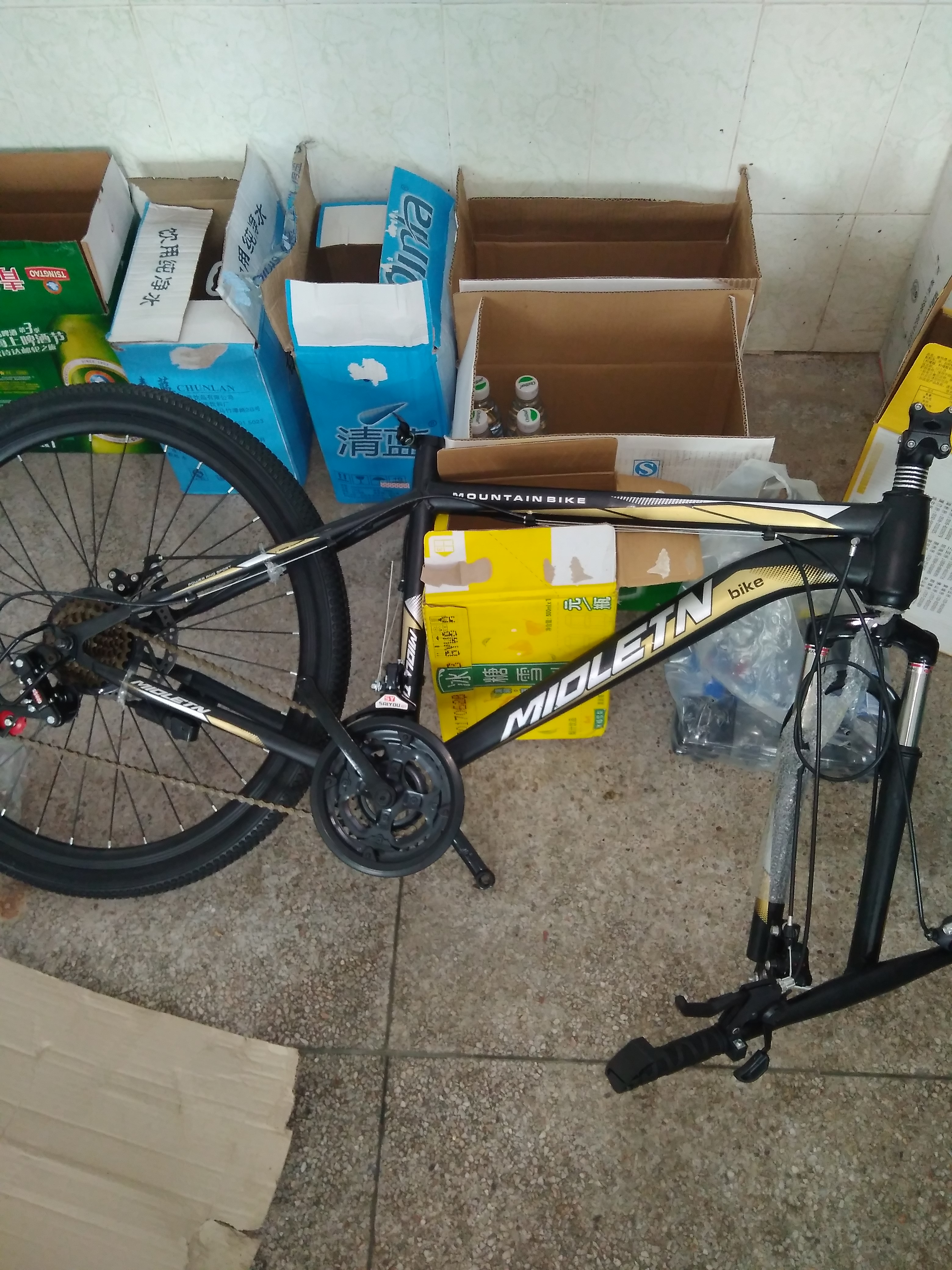 美利达800刚刚买的真的吗