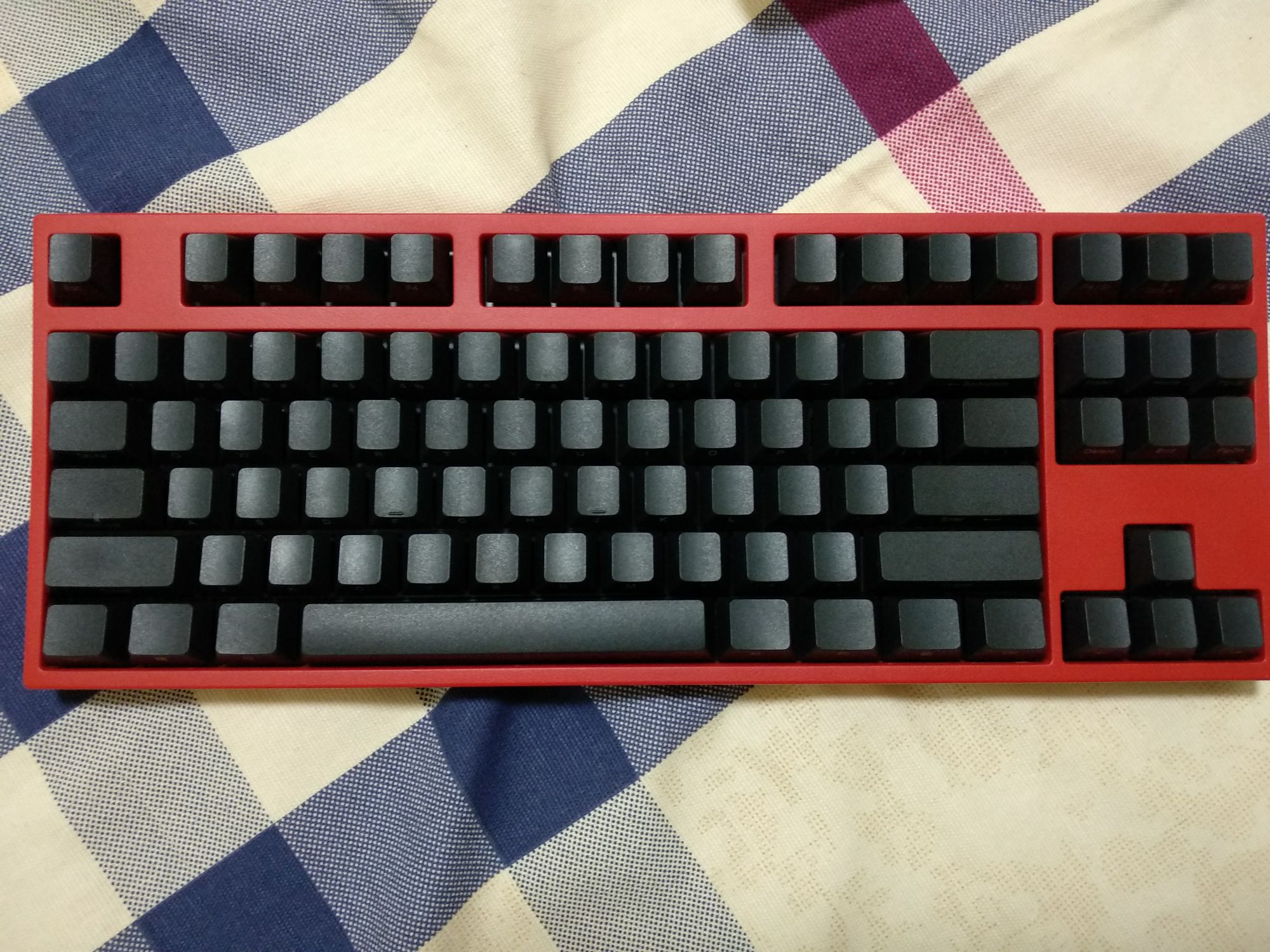 [游戏外设  重新出leopold 赤色限定红轴 87键位