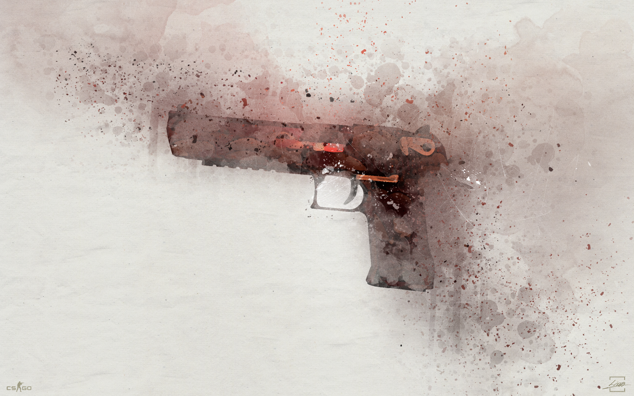 趣闻炫色彩or朦胧美csgo武器皮肤壁纸视觉盛宴