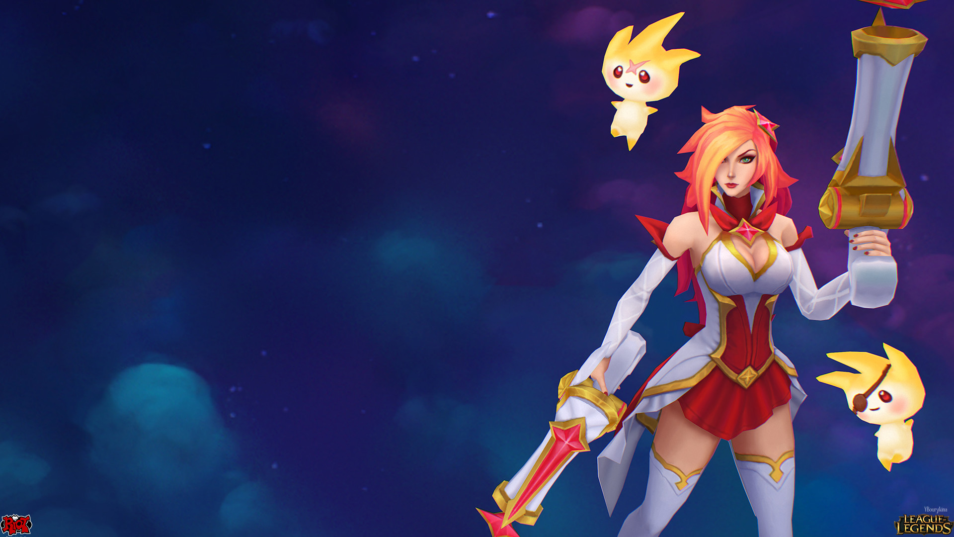 基础搬运星之守护者阿狸索拉卡厄运小姐伊泽瑞尔模型全方位高清赏析