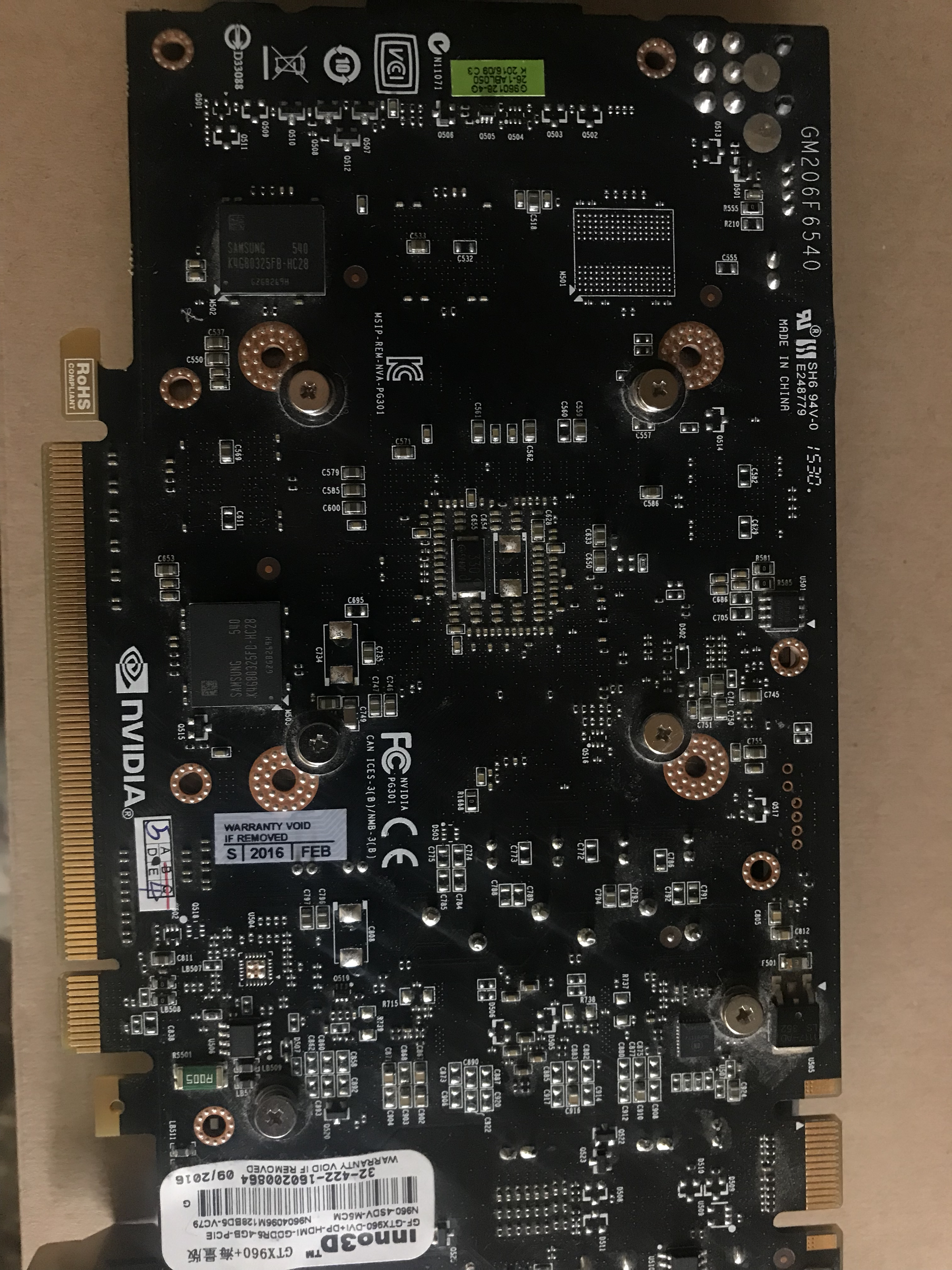 电脑硬件映众gtx9604g780元