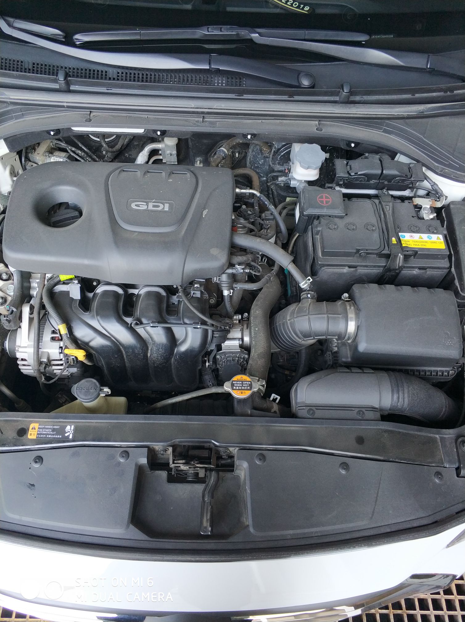 讲道理现代这个发动机机仓怎么样是不是很糟糕