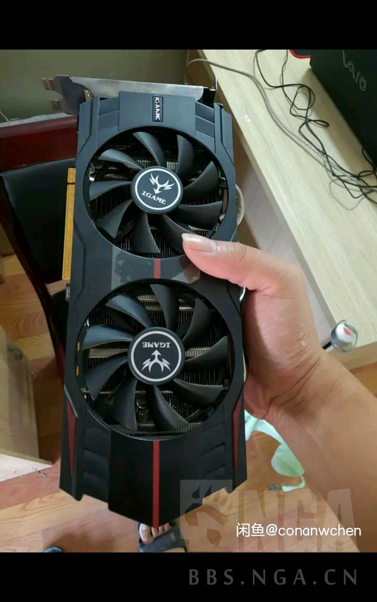电脑硬件nvidia七彩虹烈焰战神gtx7702g显卡650出