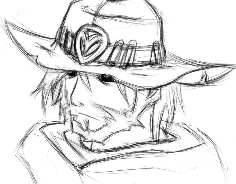 咸鱼咸鱼咸半夜没事干画个麦克雷多图杀猫