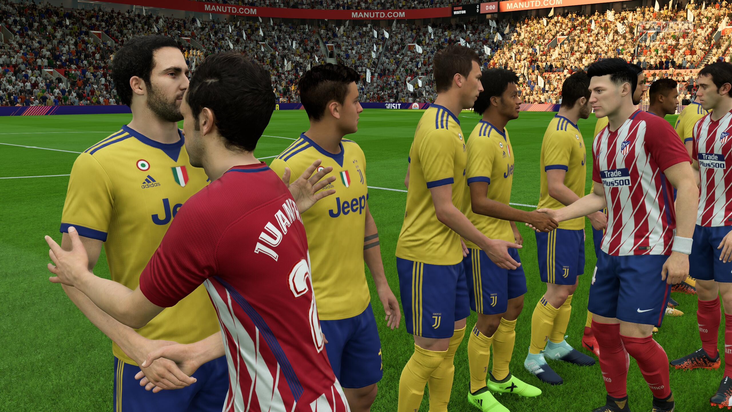 fifa18画面好黯淡啊 (已上图)