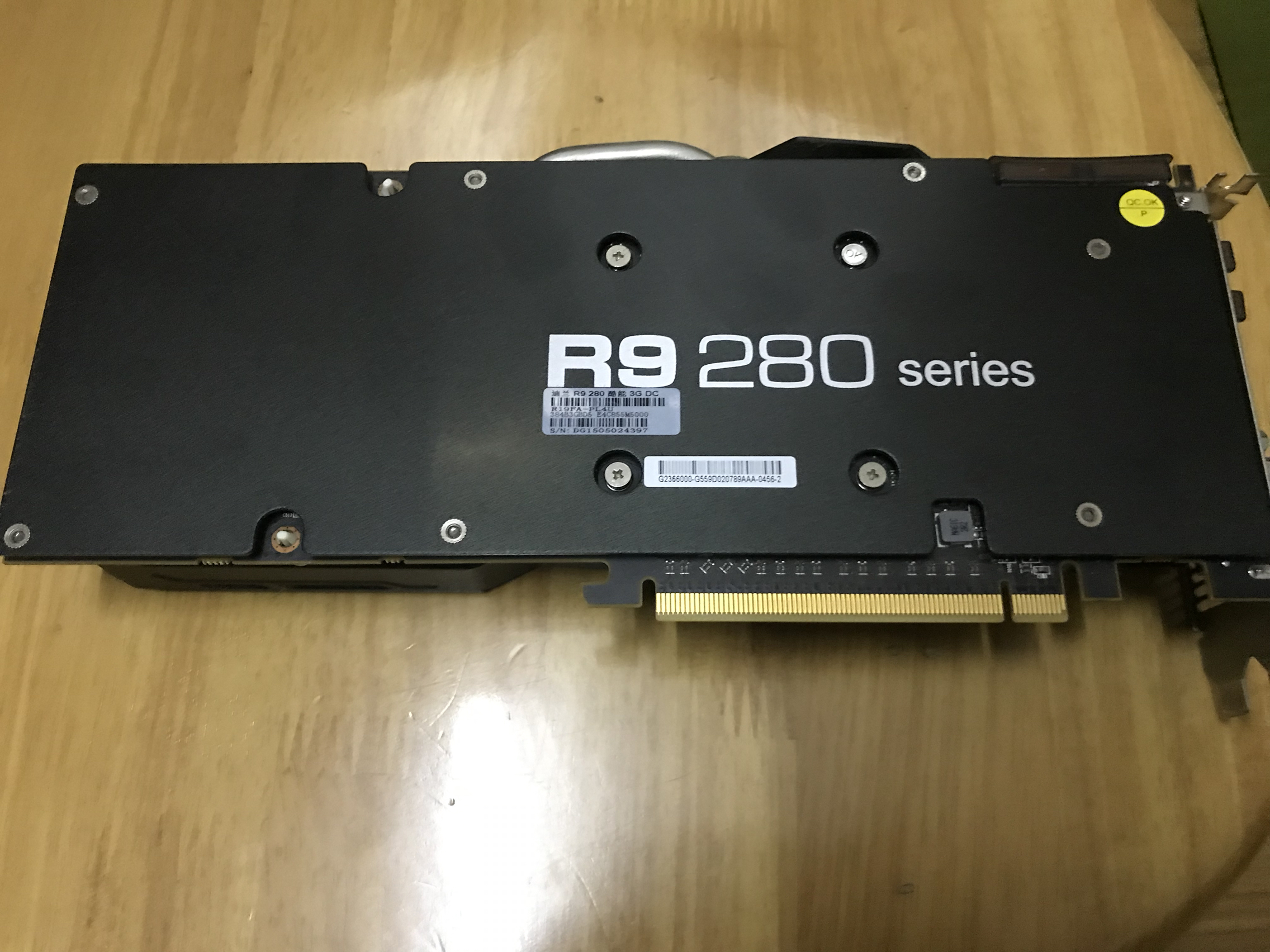 电脑硬件出一块自用迪兰r9280x