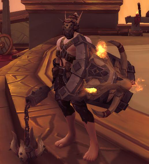 有没有防战神器连枷外观攻击动作的视频或者gif