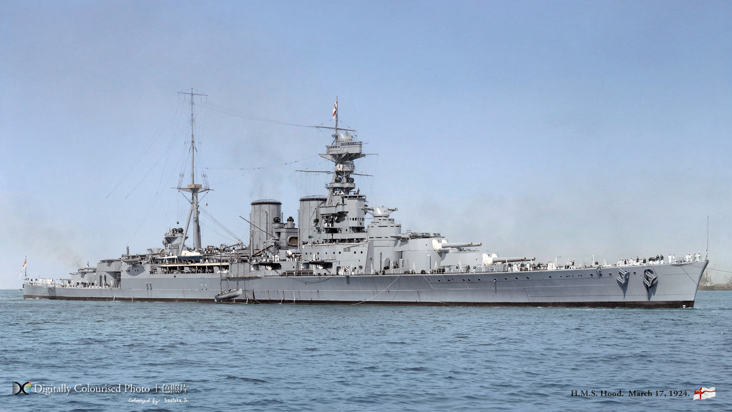 萌战应援胡德小姐の应援贴是的皇家海军的荣耀正在您的面前