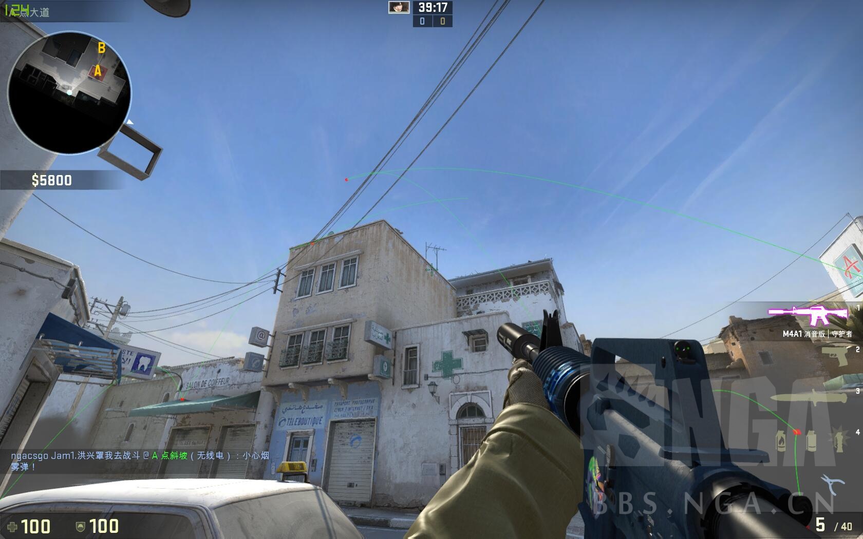 技巧交流新dust2测试个人持续探索中