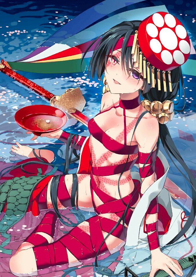 提问求助望月千代女身上的蛇是有什么典故吗